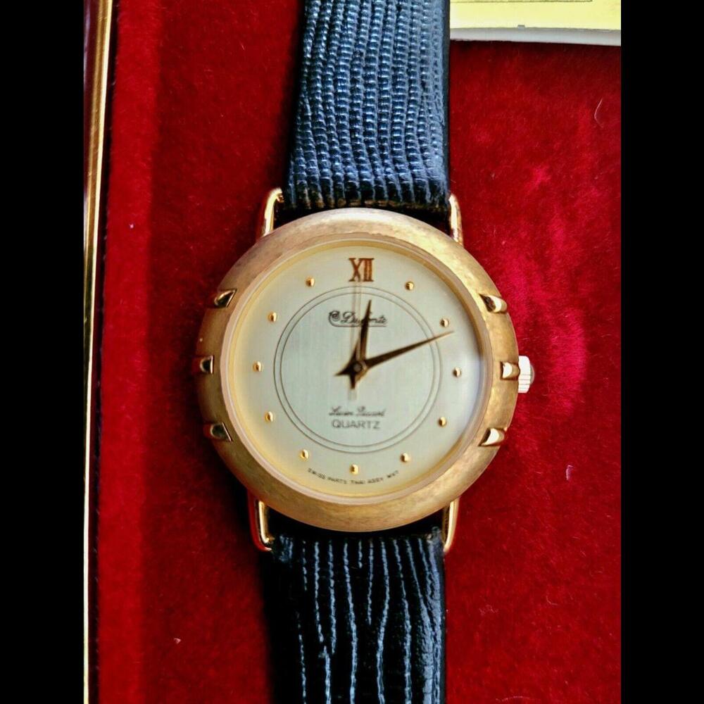 Rare Dufonte Lucien Picard Watch Roman‎ Dial Box & Papers Nos - Picture 3 of 8
